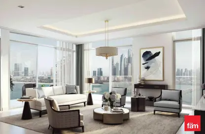Apartment - 4 Bedrooms - 5 Bathrooms for sale in Palace Beach Residence - EMAAR Beachfront - Dubai Harbour - Dubai