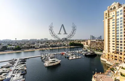 Apartment - 3 Bedrooms - 5 Bathrooms for rent in Marina Residences 2 - Marina Residences - Palm Jumeirah - Dubai