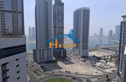 Apartment - 2 Bedrooms - 2 Bathrooms for rent in Al Thani Building - Al Khan - Sharjah