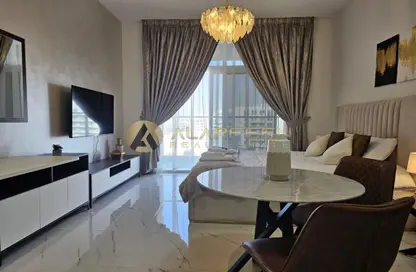 Living / Dining Room image for: Apartment - 1 Bathroom for rent in Jewelz by Danube - Arjan - Dubai, Image 1