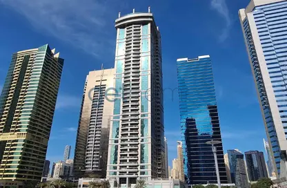 مكتب - استوديو - 2 حمامات للايجار في وان ليك بلازا - (JLT) مجمع T - أبراج بحيرة الجميرا - دبي