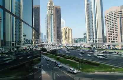 شقة - غرفة نوم - 2 حمامات للايجار في برج دي ايكس بي - شارع الشيخ زايد - دبي