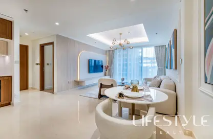 Apartment - 1 Bedroom - 1 Bathroom for rent in Palace Beach Residence - EMAAR Beachfront - Dubai Harbour - Dubai