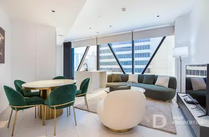 شقة - غرفة نوم - 1 حمام للايجار في ماركيز سكوير تاور - الخليج التجاري - دبي
