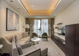 صورةغرفة المعيشة لـ: شقة - 1 غرفة نوم - 2 حمامات للكراء في فندق العنوان داونتاون - دبي وسط المدينة - دبي, صورة 1