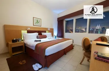 Room / Bedroom image for: Apartment - 2 Bedrooms - 3 Bathrooms for rent in Tamani Hotel Marina - Al Sufouh Road - Al Sufouh - Dubai, Image 1