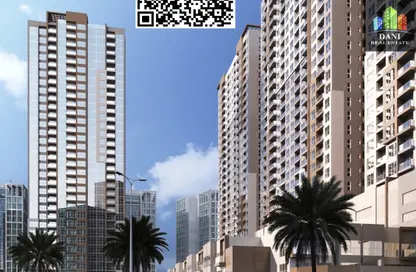 Apartment - 2 Bedrooms - 3 Bathrooms for sale in Ajman One - Phase 2 - Ajman Downtown - Ajman