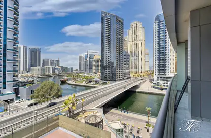 Apartment - 1 Bedroom - 2 Bathrooms for rent in The Waves Tower B - The Waves - Dubai Marina - Dubai