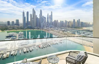 Apartment - 2 Bedrooms - 2 Bathrooms for rent in Marina Vista - EMAAR Beachfront - Dubai Harbour - Dubai