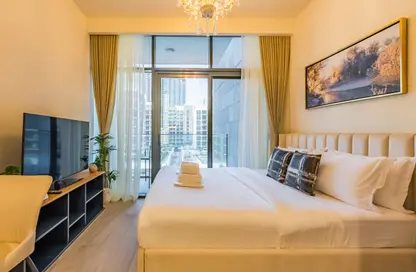 Apartment - Studio - 1 Bathroom for rent in AZIZI Riviera 46 - Meydan One - Meydan - Dubai