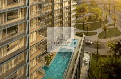 Apartment - Studio - 1 Bathroom for sale in Binghatti Starlight - Al Jaddaf - Dubai