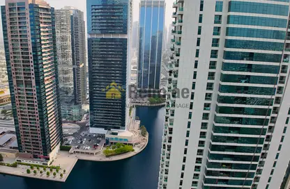 شقة - غرفة نوم - 2 حمامات للايجار في خور الجميرا 1 - (JLT) مجمع X - أبراج بحيرة الجميرا - دبي