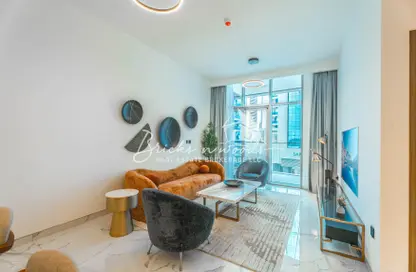 Living Room image for: Apartment - 1 Bedroom - 2 Bathrooms for sale in Royal Regency - Business Bay - Dubai, Image 1