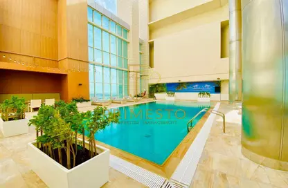 شقة - 2 غرف نوم - 4 حمامات للايجار في برج الياسمين - شارع المطار - أبوظبي