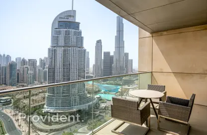 Apartment - 2 Bedrooms - 3 Bathrooms for rent in The Address Residence Fountain Views 2 - The Address Residence Fountain Views - Downtown Dubai - Dubai