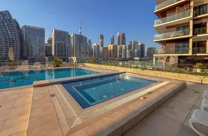 Apartment - 1 Bedroom - 2 Bathrooms for rent in Hamilton Tower - Business Bay - Dubai