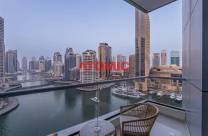 Apartment - 1 Bedroom - 2 Bathrooms for sale in Central Tower - Bay Central - Dubai Marina - Dubai