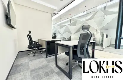 Business Centre - Studio - 2 Bathrooms for rent in The Regal Tower - Business Bay - Dubai