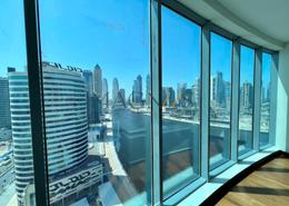 مكتب - 1 حمام للكراء في برج الأعمال - الخليج التجاري - دبي