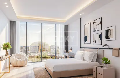 Room / Bedroom image for: Apartment - 2 Bedrooms - 3 Bathrooms for sale in Sky Residences - Expo City - Dubai, Image 1