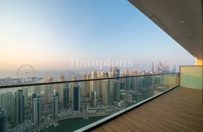 Balcony image for: Apartment - 4 Bedrooms - 4 Bathrooms for sale in Vida Residences Dubai Marina - Dubai Marina - Dubai, Image 1