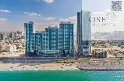 Apartment - 2 Bedrooms - 4 Bathrooms for sale in Ajman Corniche Residences - Ajman Corniche Road - Ajman
