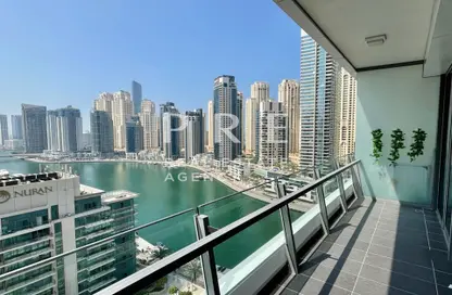 Apartment - 2 Bedrooms - 2 Bathrooms for rent in Silverene Tower A - Silverene - Dubai Marina - Dubai
