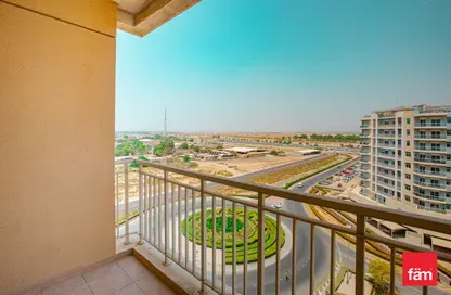 Apartment - 1 Bedroom - 2 Bathrooms for rent in Mazaya 6 - Queue Point - Dubai Land - Dubai