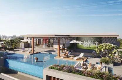 Apartment - 2 Bedrooms - 3 Bathrooms for sale in Amethyst by Siroya - Majan - Dubai Land - Dubai