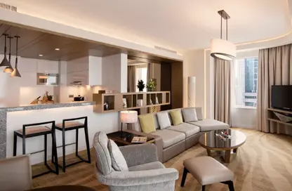 النزل و الشقق الفندقية - 2 غرف نوم - 3 حمامات للايجار في أبراج روتانا - شارع الشيخ زايد - دبي