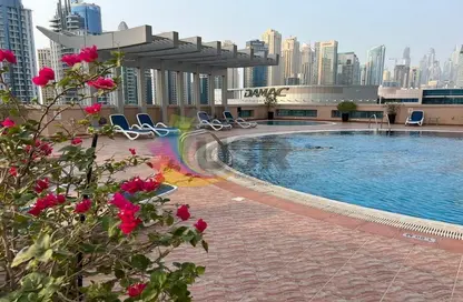 Apartment - 1 Bedroom - 2 Bathrooms for rent in Zumurud Tower - Dubai Marina - Dubai