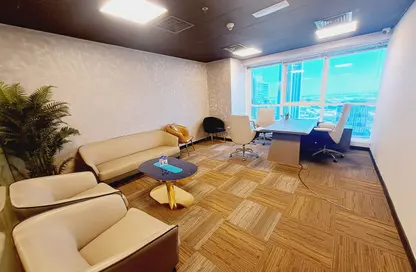 Office Space - Studio - 4 Bathrooms for rent in Aspin Tower - Sheikh Zayed Road - Dubai