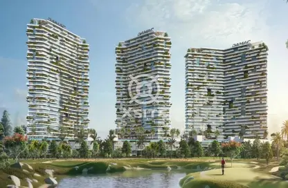 Apartment - 1 Bedroom - 1 Bathroom for sale in Golf Greens 1 - Tower A - Golf Greens - DAMAC Hills - Dubai