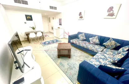 Apartment - 1 Bedroom - 2 Bathrooms for rent in Manazil Tower 2 - Al Taawun Street - Al Taawun - Sharjah