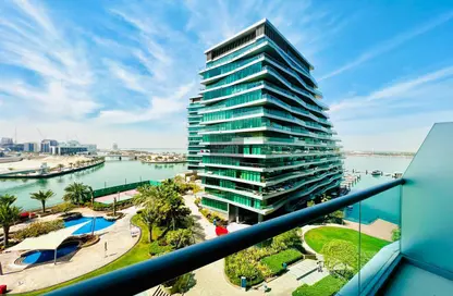 Balcony image for: Apartment - 2 Bedrooms - 3 Bathrooms for rent in Al Naseem Residences A - Al Bandar - Al Raha Beach - Abu Dhabi, Image 1