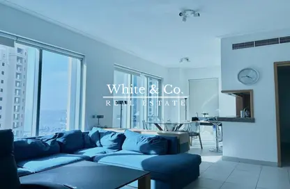 Apartment - 1 Bedroom - 2 Bathrooms for rent in Shemara Tower - Marina Promenade - Dubai Marina - Dubai
