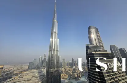 Apartment - 3 Bedrooms - 4 Bathrooms for rent in Burj Vista 1 - Burj Vista - Downtown Dubai - Dubai