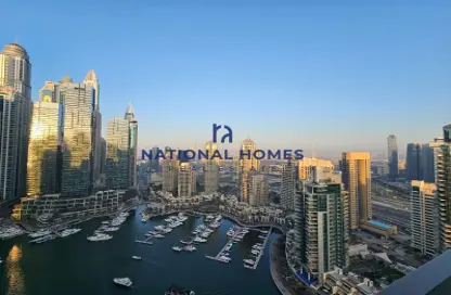 Apartment - 3 Bedrooms - 4 Bathrooms for rent in No.9 - Dubai Marina - Dubai