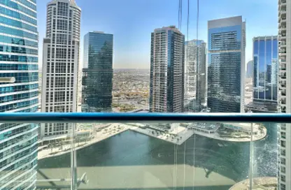 دوبلكس - غرفة نوم - 2 حمامات للايجار في خور الجميرا 1 - (JLT) مجمع X - أبراج بحيرة الجميرا - دبي