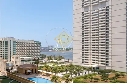 Apartment - 2 Bedrooms - 3 Bathrooms for rent in Al Fattan Marine Tower - Al Fattan Marine Towers - Jumeirah Beach Residence - Dubai