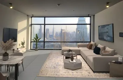 Apartment - 1 Bedroom - 2 Bathrooms for rent in Index Tower - DIFC - Dubai
