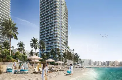 Apartment - 2 Bedrooms - 2 Bathrooms for sale in Palace Beach Residence - EMAAR Beachfront - Dubai Harbour - Dubai