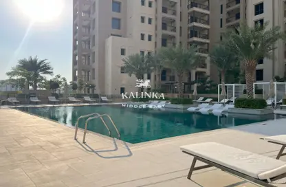 Pool image for: Apartment - 1 Bedroom - 2 Bathrooms for rent in Asayel - Madinat Jumeirah Living - Umm Suqeim - Dubai, Image 1