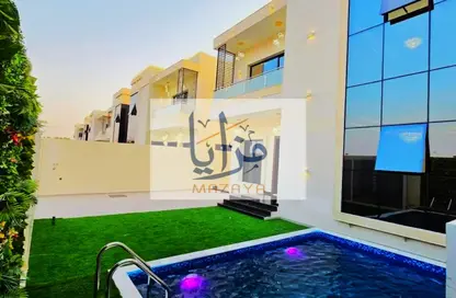 Villa - 5 Bedrooms - 7 Bathrooms for rent in Al Helio 2 - Al Helio - Ajman