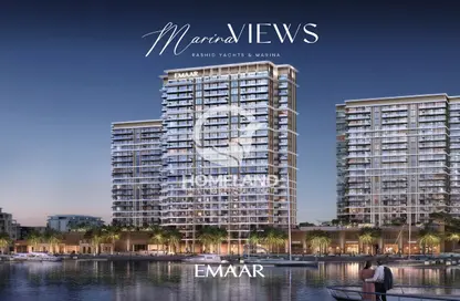Apartment - 2 Bedrooms - 2 Bathrooms for sale in Marina Views Tower 2 - Marina Views - Mina Rashid - Dubai