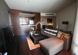 صورةغرفة المعيشة لـ: شقة - 2 غرف نوم - 2 حمامات للكراء في برج خليفة - برج خليفة - دبي وسط المدينة - دبي, صورة 1