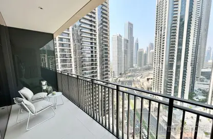 Balcony image for: Apartment - 2 Bedrooms - 3 Bathrooms for rent in Boulevard Crescent 2 - BLVD Crescent - Downtown Dubai - Dubai, Image 1