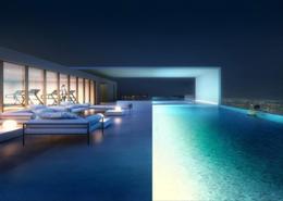 Pool image for: Apartment - 1 bedroom - 2 bathrooms for sale in Tiraz - Naseej District - Aljada - Sharjah, Image 1