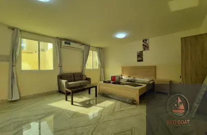 Apartment - Studio - 1 Bathroom for rent in Khalifa City A - Khalifa City - Abu Dhabi