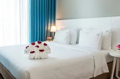 Apartment - Studio - 1 Bathroom for rent in Jannah Place Dubai Marina - Dubai Marina - Dubai
